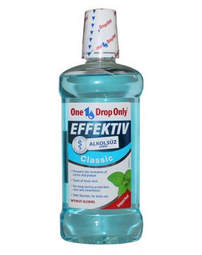 One Drop Only Effektiv Ağız Gargarası Klasik 500ml