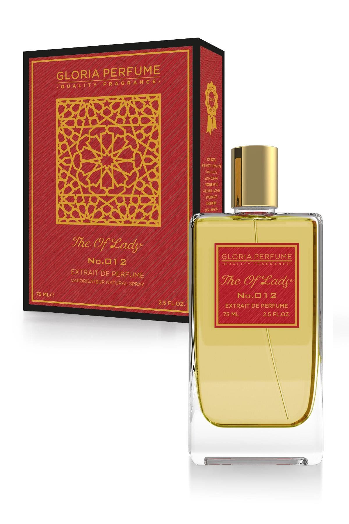 Gloria Perfume The Of Lady Niche EDP 75 ml