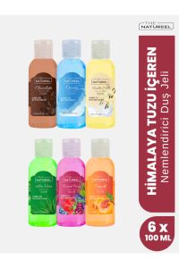 The Natureel Shower Jel Himalaya Tuzu Katkılı 100 ml - 6 Adet