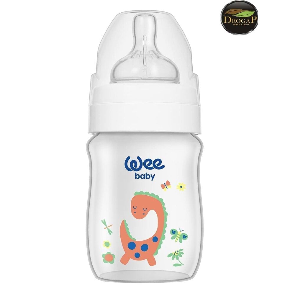 Wee 959 Safari PVC Biberon Geniş Ağızlı 0-6 Ay 150 ml