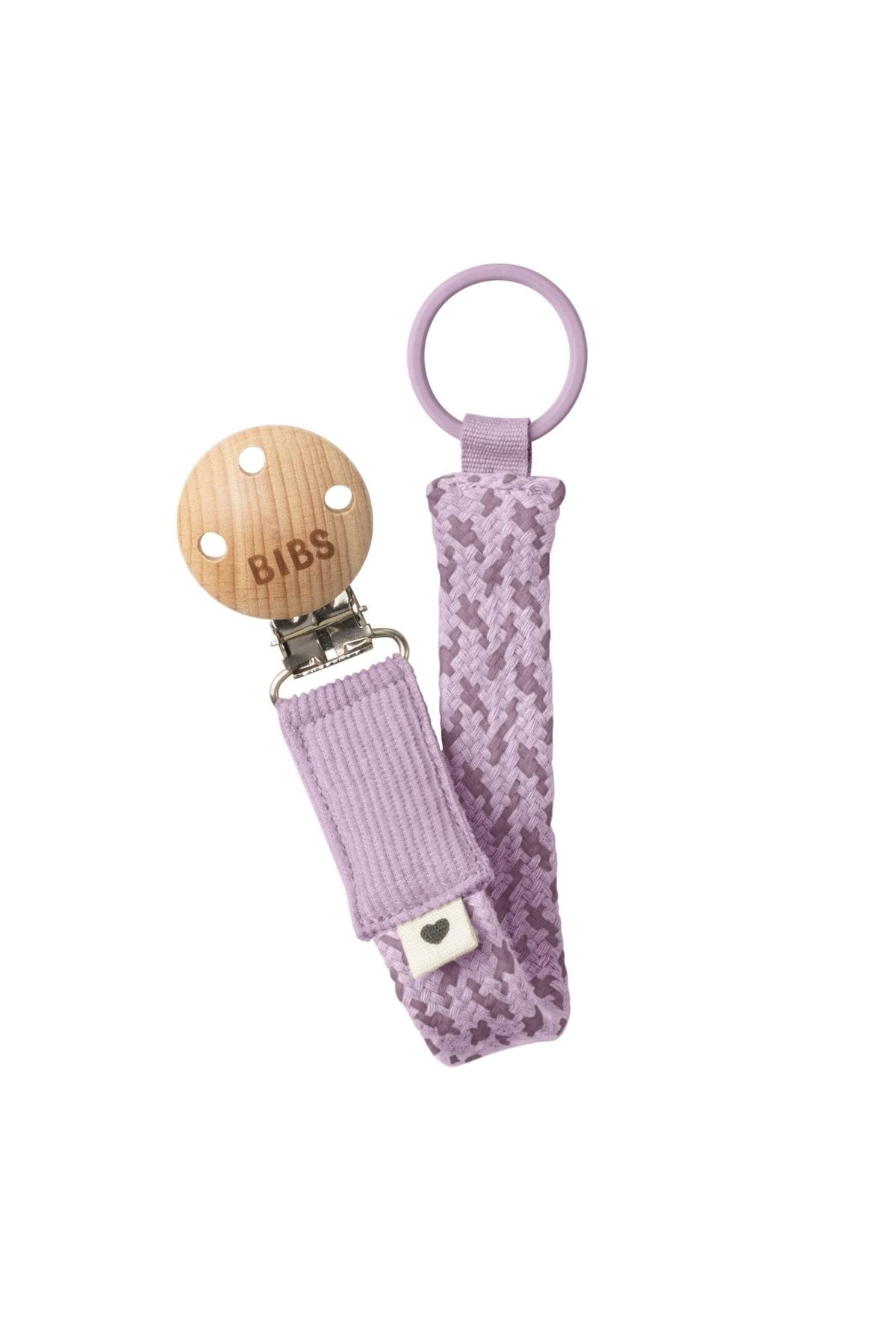 Bibs Paci Braid Emzik Askısı - Violet Sky/Mauve