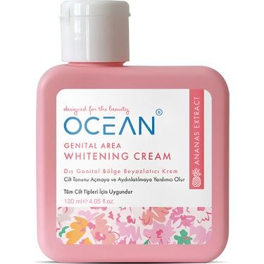 Ocean Genital Bölge Beyazlatıcı Krem 120 ml