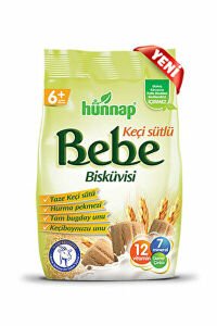 Hünnap Keçi Sütlü Bebe Bisküvisi 200 gr