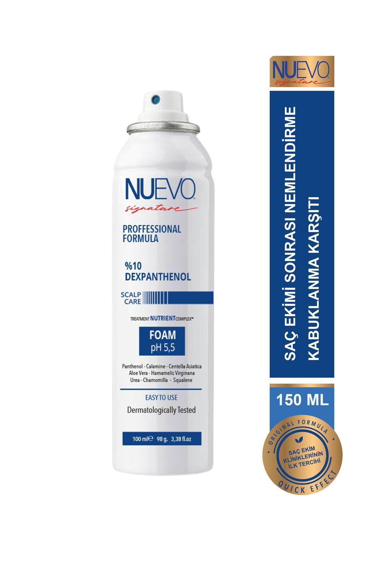 Nuevo Signature Saç Ekimi Sonrası %10 Panthenol Köpük 150 ml