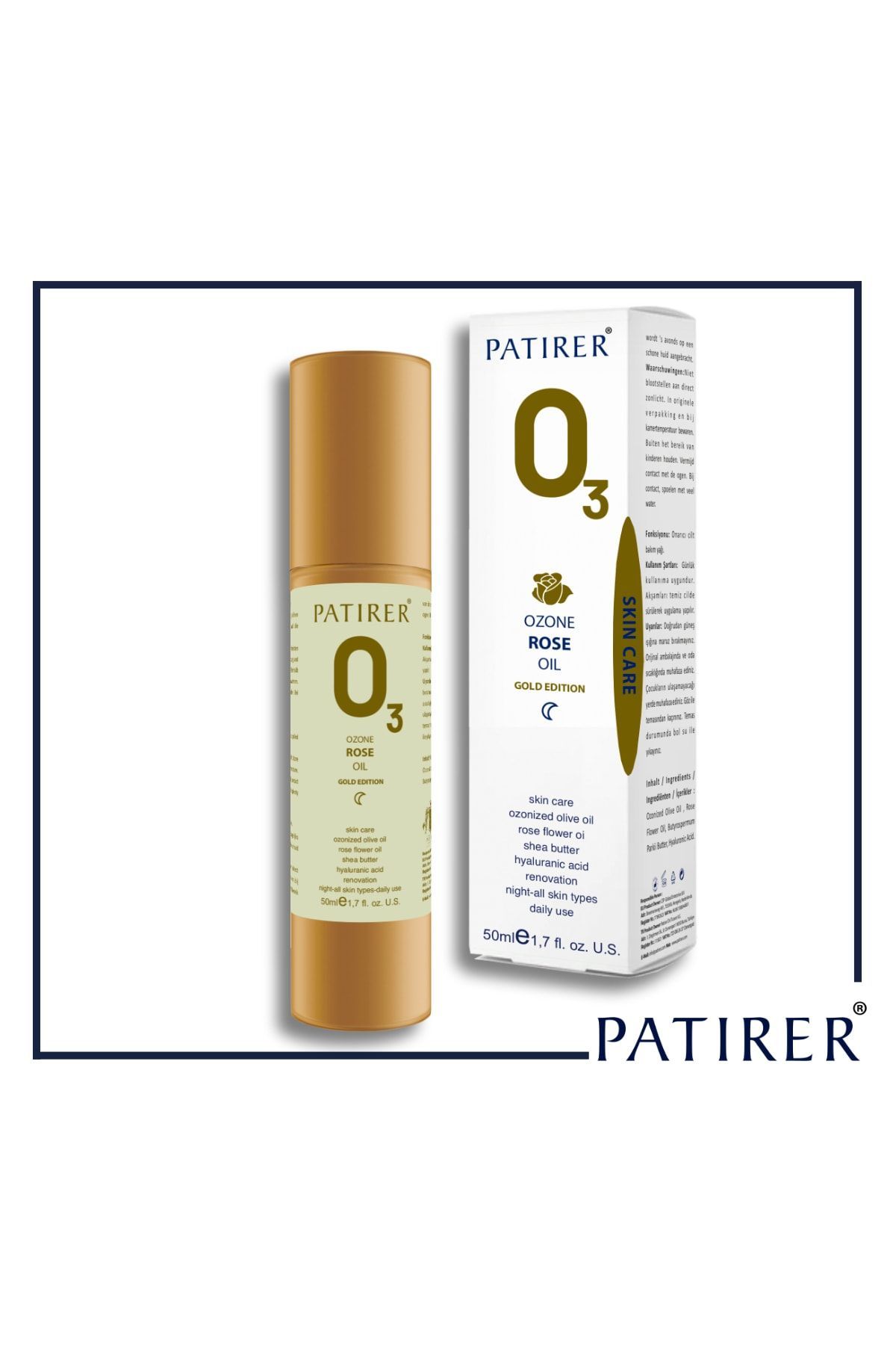 Patirer Ozon Gül Yağ 50 ml