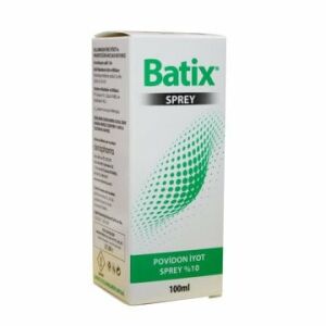 SKT:11/2023 Batix Povidon İyot Sprey %10 100ml