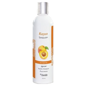 Kayısılı Keratinli Şampuan 250 ml Kuru Saçlar İçin