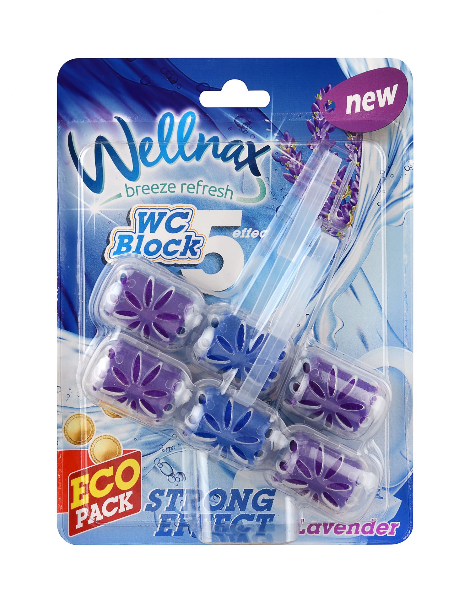Wellnax WC Blok Lavanta