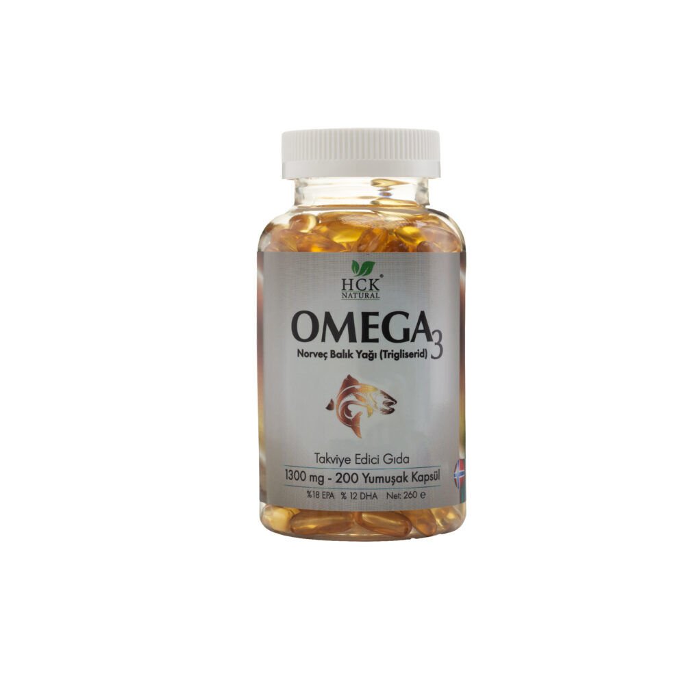 Hck Natural Omega 3 200 Yumuşak Kapsül