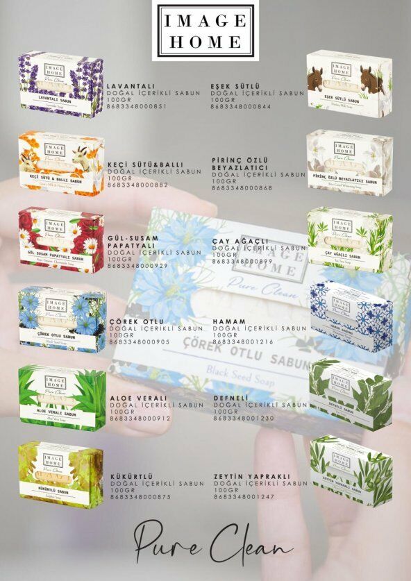 Image Home Doğal Sabun 100 gr - Hamam