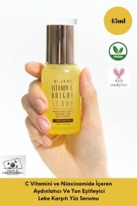 Orjena C Vitamini İçeren Leke Karşıtı Aydınlatıcı Serum Vitamin C Bright Serum 45 ml