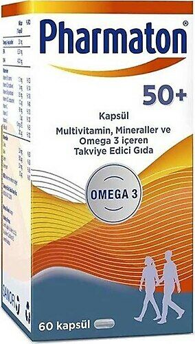 Pharmaton 50 Plus 60 Kapsül