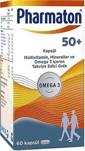 Pharmaton 50 Plus 60 Kapsül