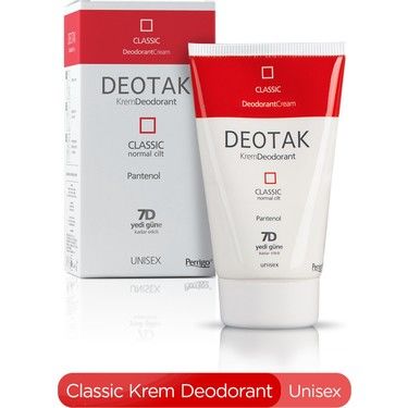 Deotak Fresh Unisex Deodorant 35 ml - 4 Adet