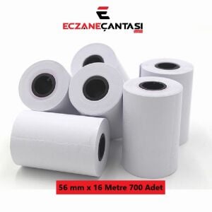 Eczaneler İçin Pos Rulosu 56 mmx16 metre 700 Adet