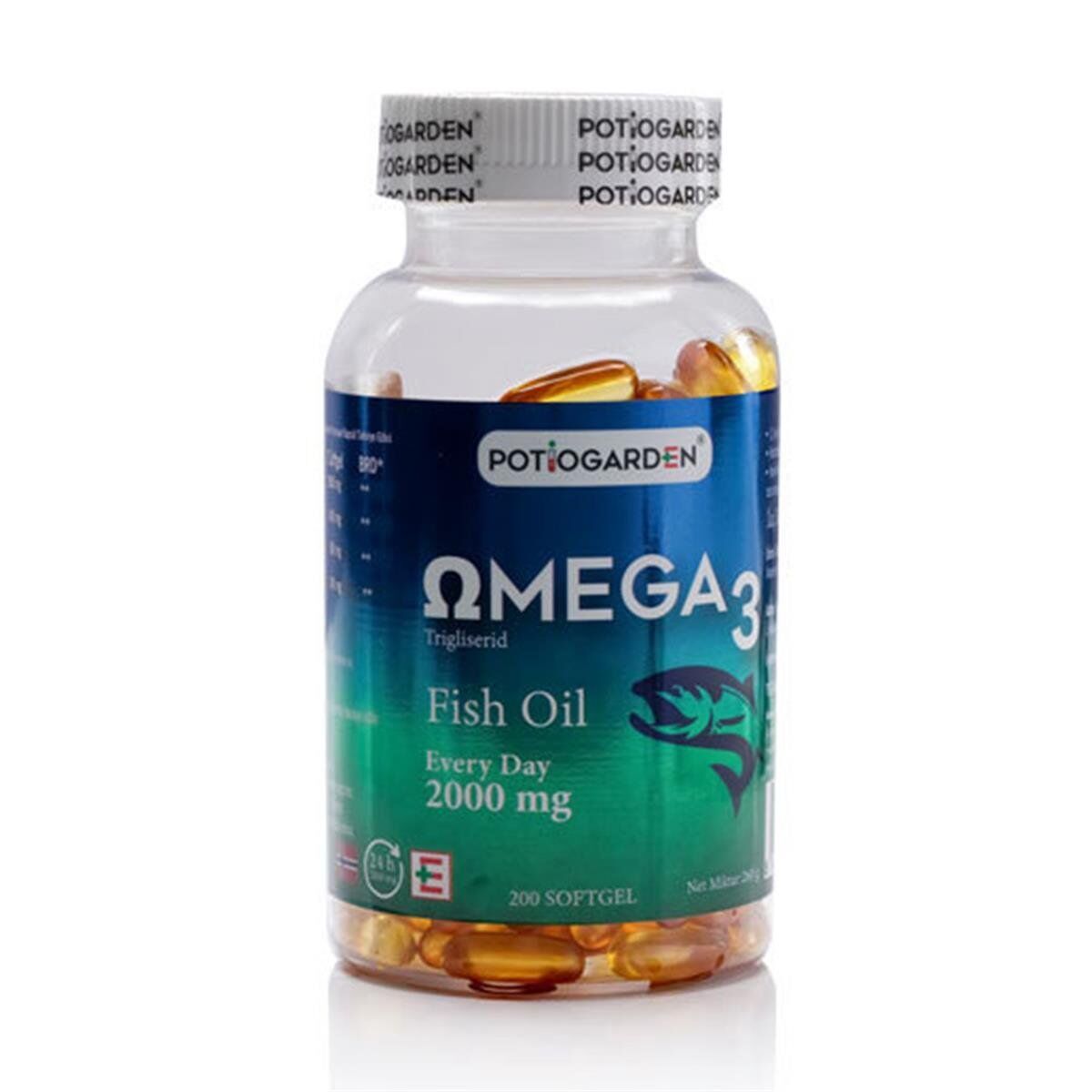 Potiogarden Omega 3 200 Softgels