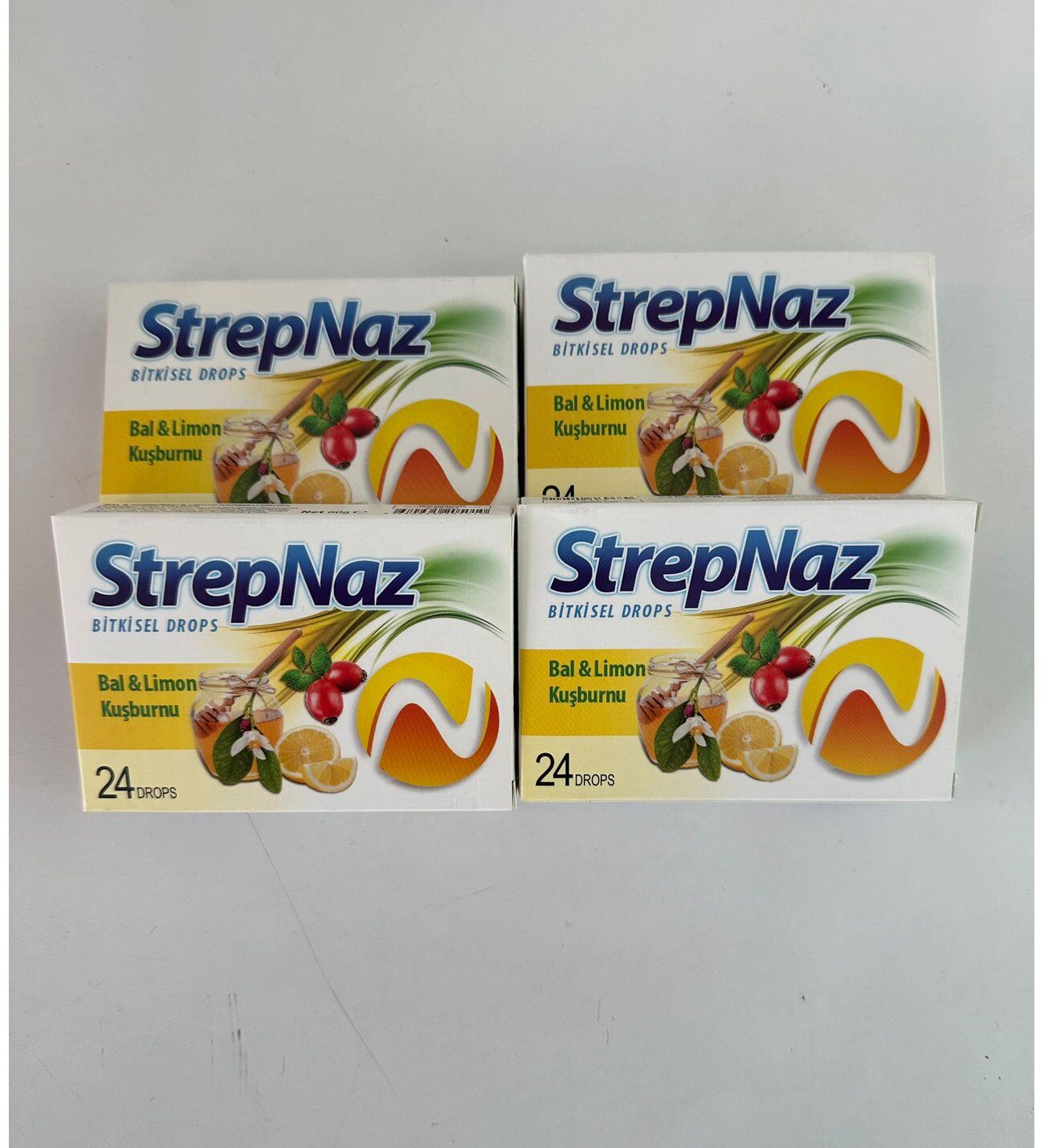 StrepNaz Bal & Limon Pastil 24 Pastil