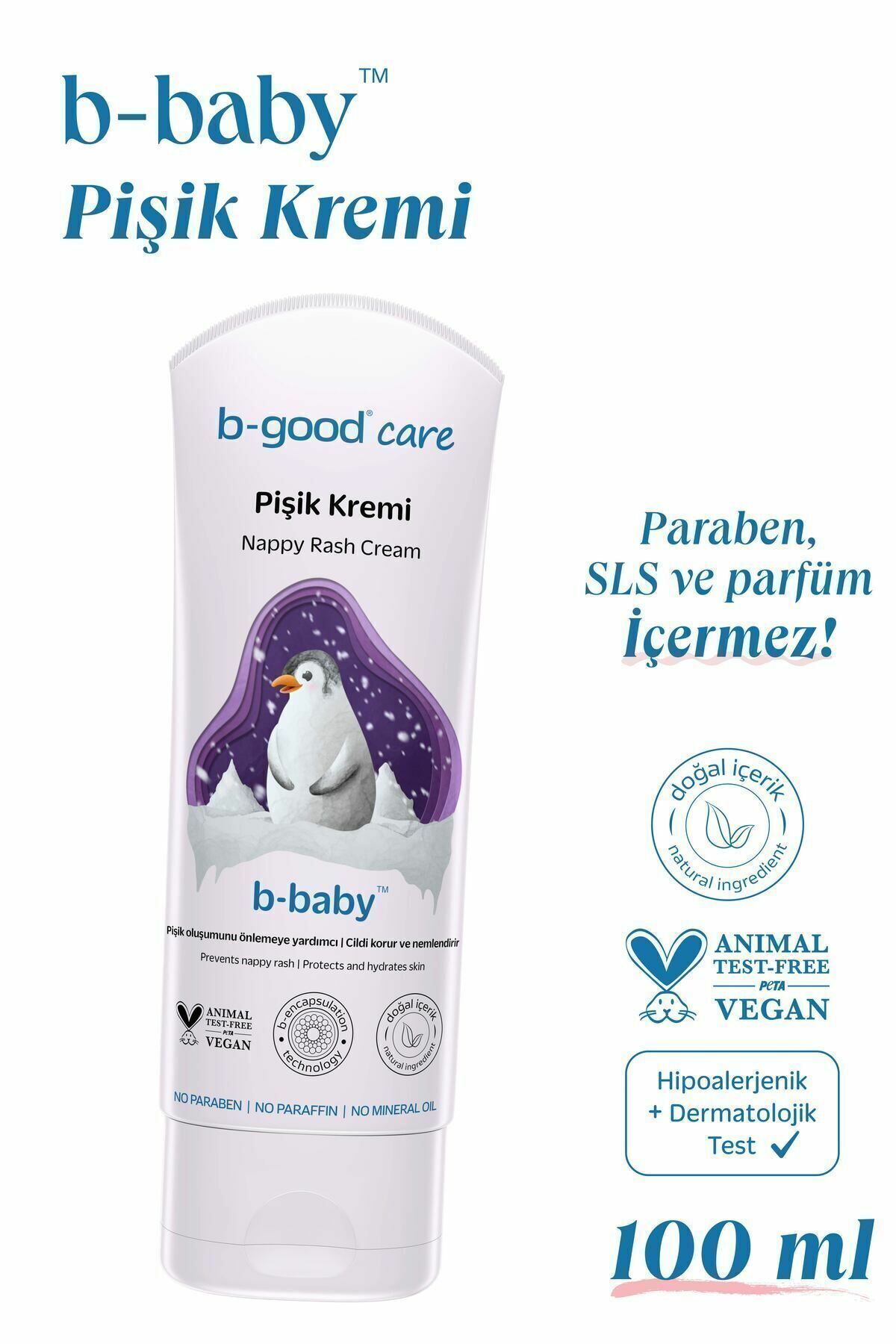 B-Good Care Pişik Kremi 100 ml 15 Adet