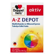 DOPPELHERZ MULTIVITAMIN A Z DEPOT 40 TB