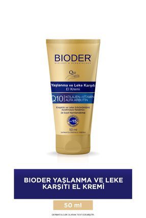 Bioder Yaşlanma Karşıtı Leke ve El Kremi 50 ml - 30'lu