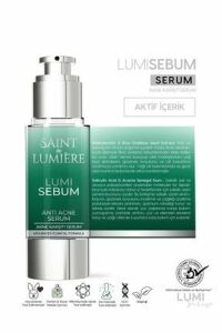 Saint de Lumiere Lumisebum Akne Siyah Nokta ve Leke Karşıtı Sebum Dengeleyici Matlaştırıcı ve Nemlendirici Serum 30 ml
