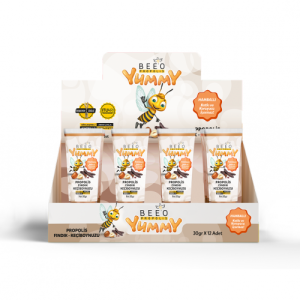 Bee'o Yummy Propolis Fındık Keçiboynuzu Pekmez 30 gr - 12'li
