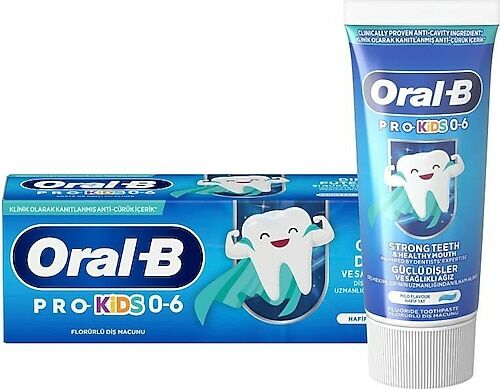 Oral-B Pro Kids Diş Macunu 0-6 Yaş 50 ml