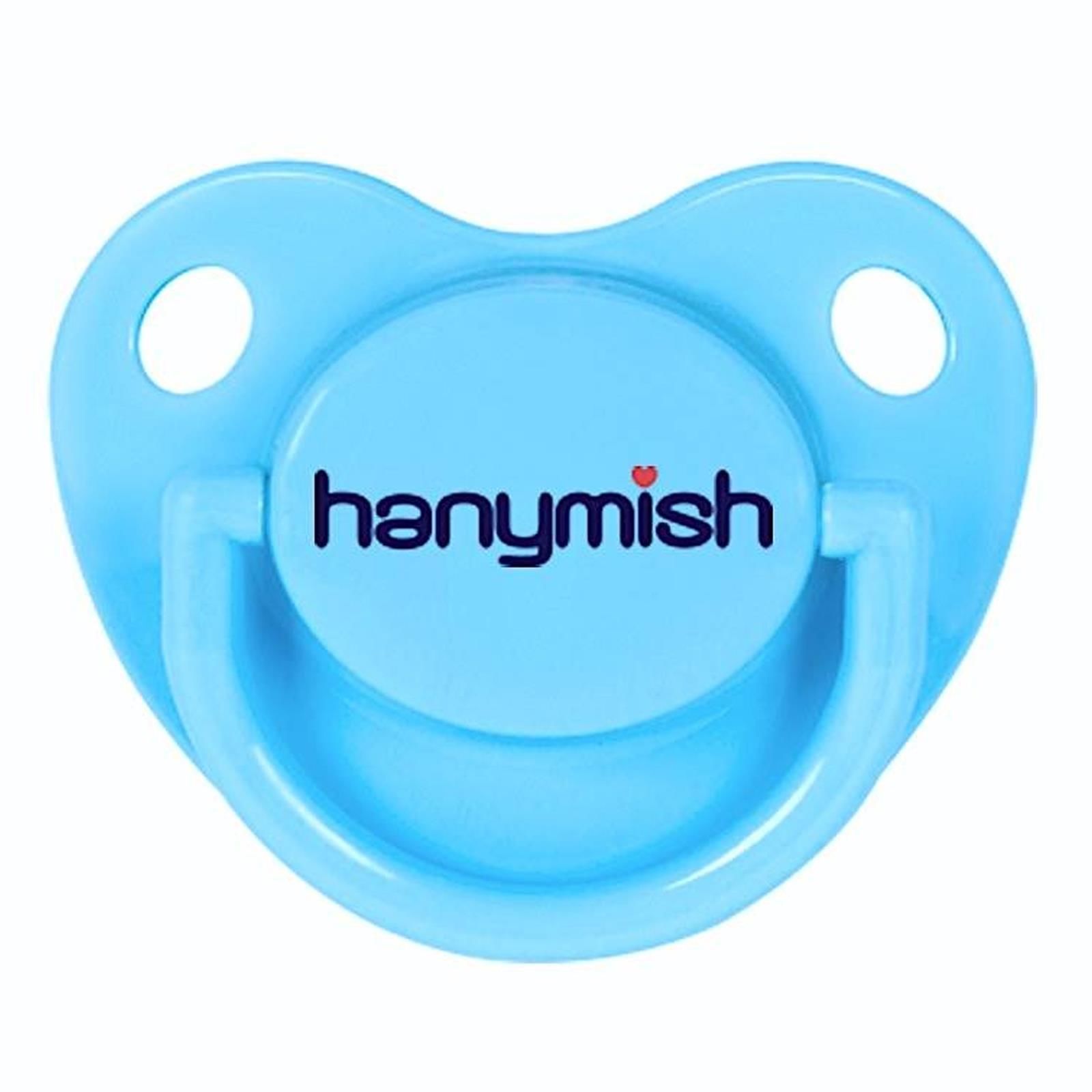 Hanymish 121 Rainbow Damaklı Silikon Emzik No: 1 - Mavi