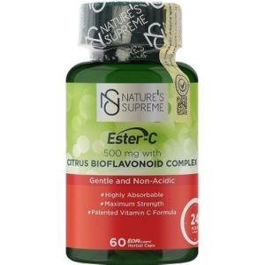 Nature's Supreme Ester-C 500 mg Bioflavonoid 60 Tablet