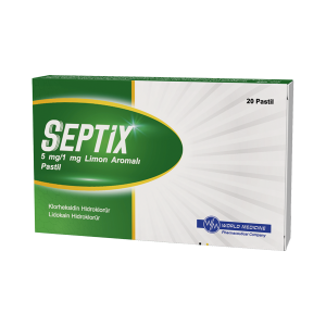 Septix Limon Aromalı 20 Pastil