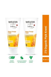 Weleda Baby Calendula Organik Pişik Kremi 2'li 75 ml