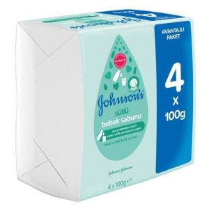 Johnson's Baby Sütlü Sabun 4 x 100 gr