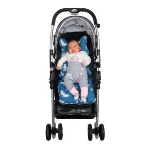 Sevi Bebe Puset ve Oto Koltuğu Minderi - Tüy Desen