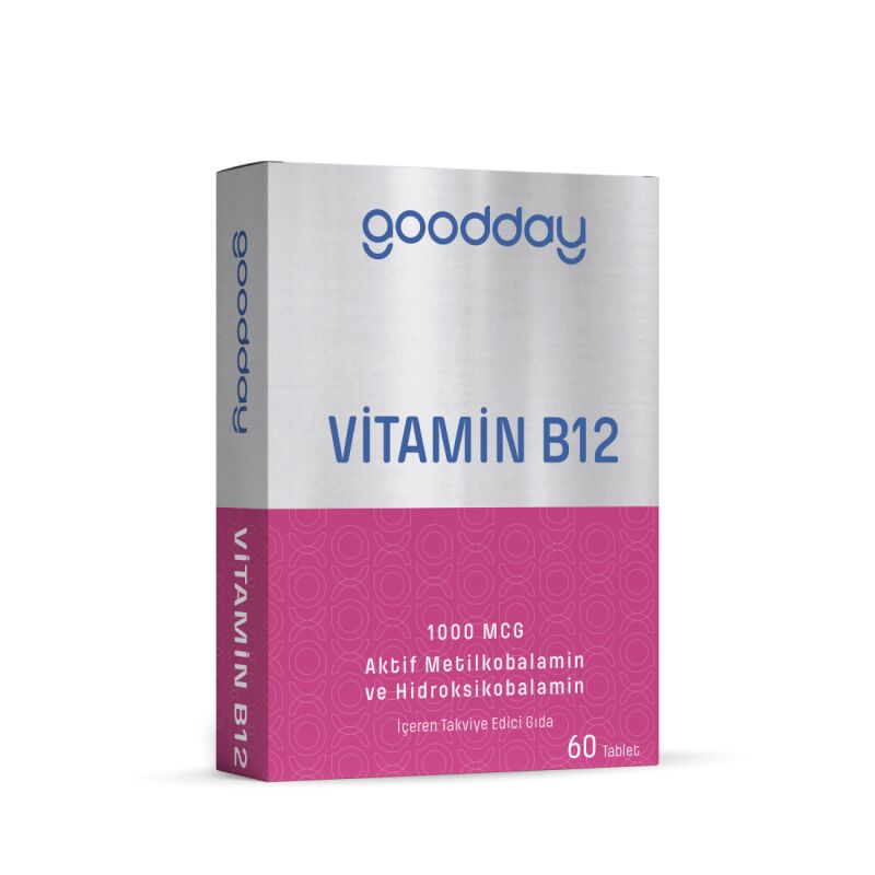 GOODDAY VITAMIN B12 ACTIVE 60 TABLET