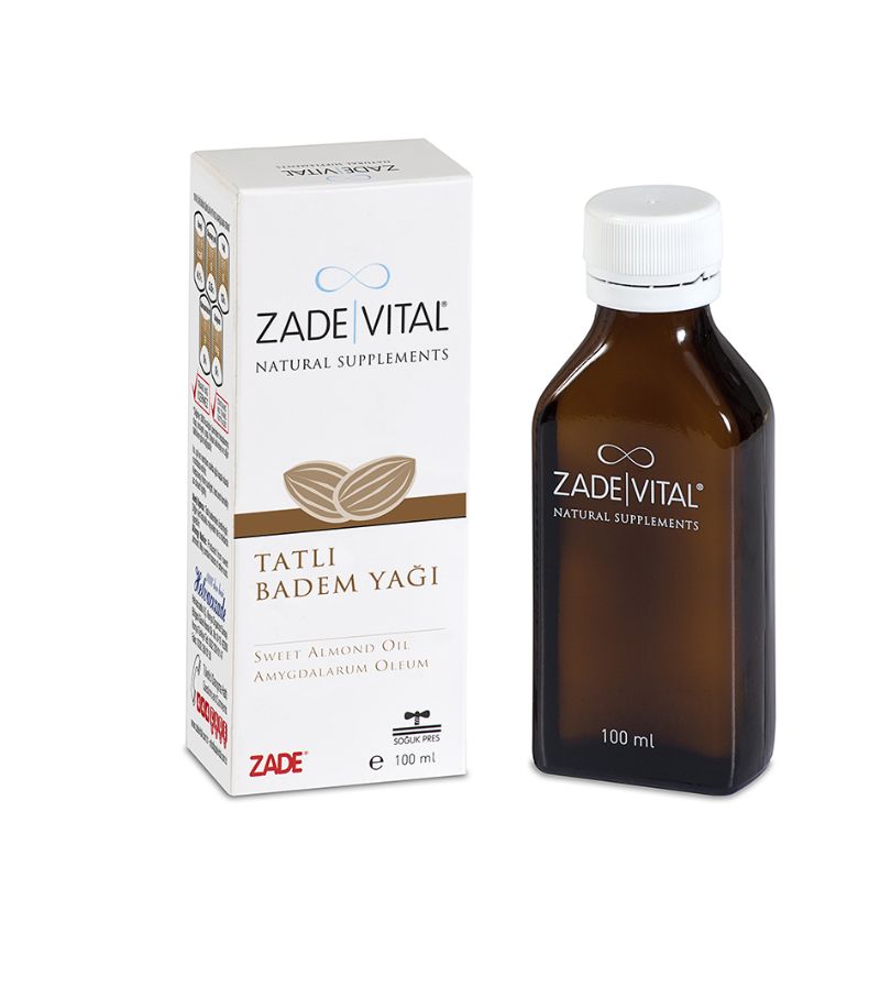 Zade Vital Tatlı Badem Yağı 100 Ml