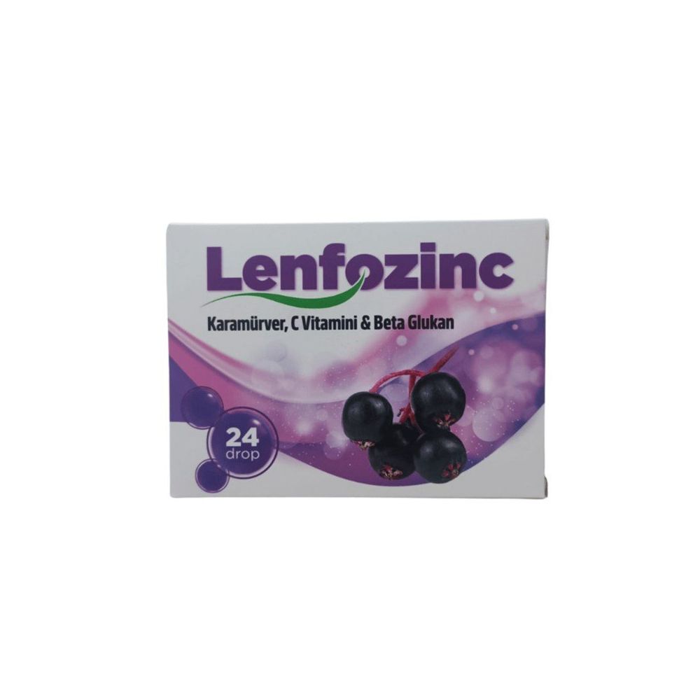 Lenfozinc Karamürver C Vitamini Beta Glukan 24 Pastil