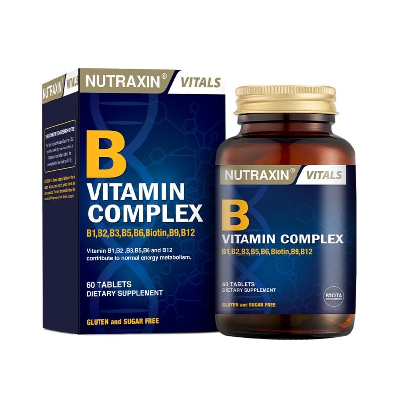 NUTRAXIN B COMPLEX VITAMIN 60 TABLET
