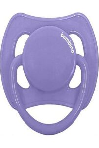 Bambino P2480 Kelebek Damaklı Emzik 18+ Ay - Mor