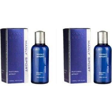 Manly Sport Edc Erkek Parfüm 125 ml - 2 Adet