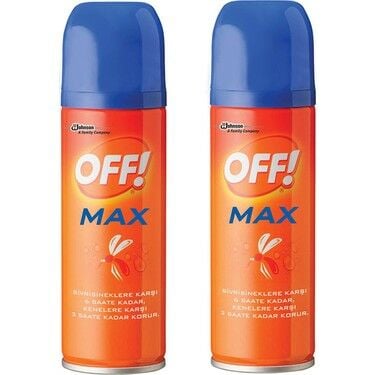 Off Max Sivrisinek ve Kenelere Karşı Sprey 100 ml 2 Adet