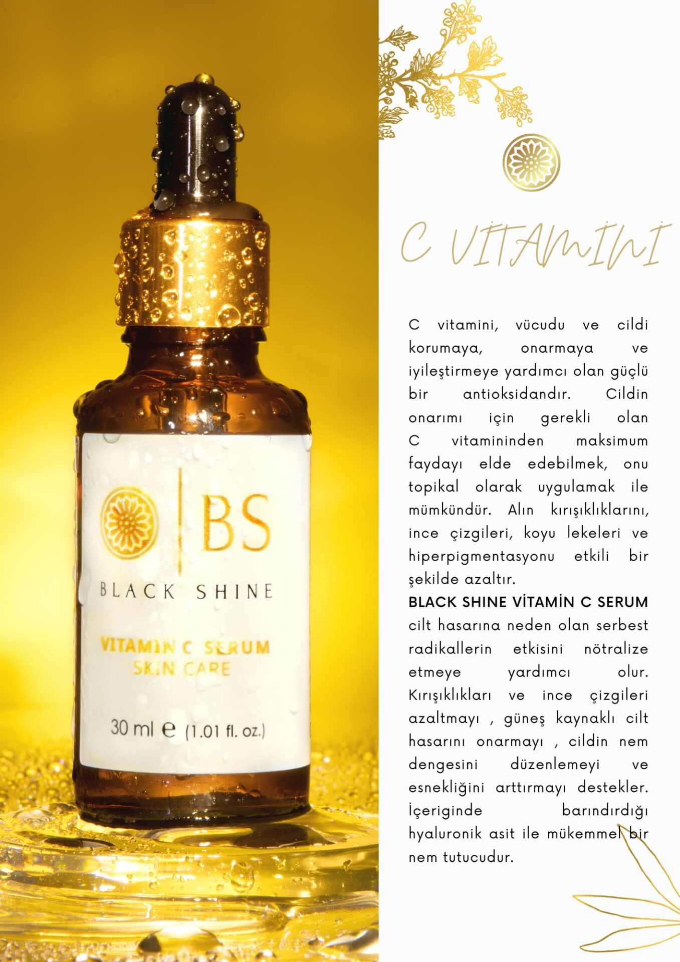 Black Shine Vitamin C Serum 30 ml