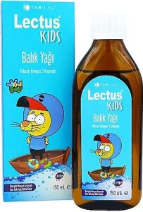 Lectus Kids Balık Yağı Karışık Meyve Aromalı 150 ml