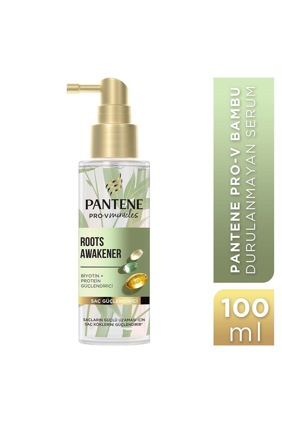 Pantene Pro-V Miracles Uzun ve Güçlü Roots Awakener Serum Durulanmaz 100 ml