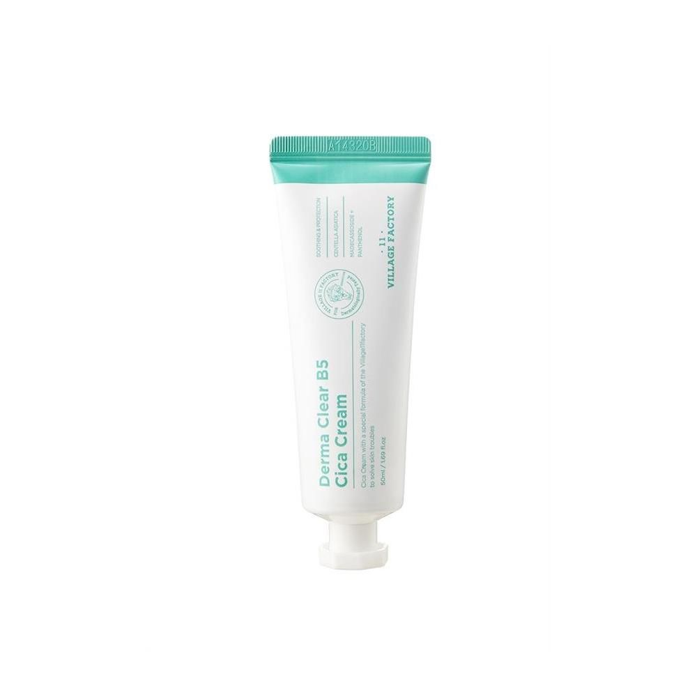 Village 11 Factory Derma Clear B5 Cica Cream Cica Destekleyici Krem 50 ml