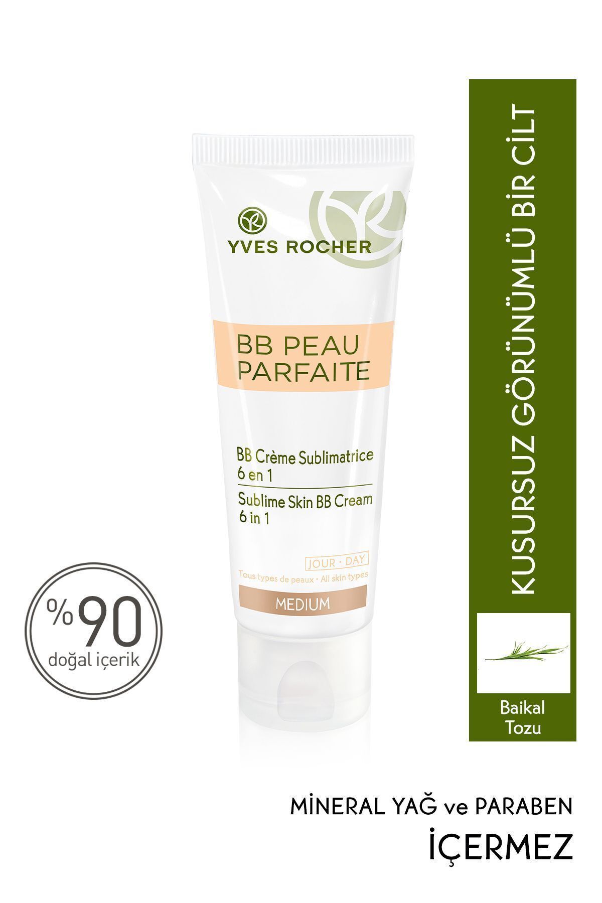 Yves Rocher 6 Etki 1 Arada Kusursuzlaştırıcı Bb Krem 50 ml