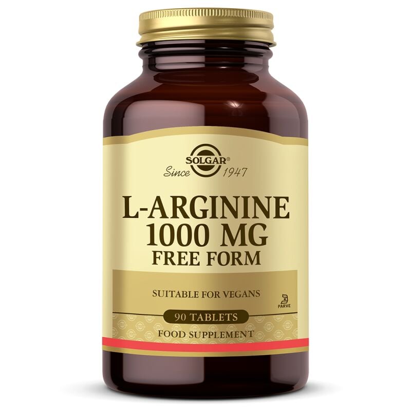 SOLGAR L-ARGININE 1000 MG 90 TAB.