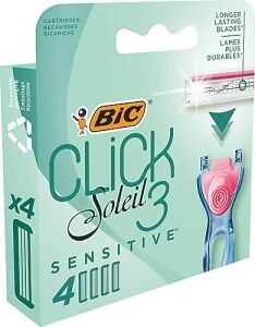 Bic Click Soleil Sensitive Kadın Traş Bıcağı 4'lü