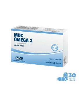 MDC Omega 3 30 Softgel - 20 Adet