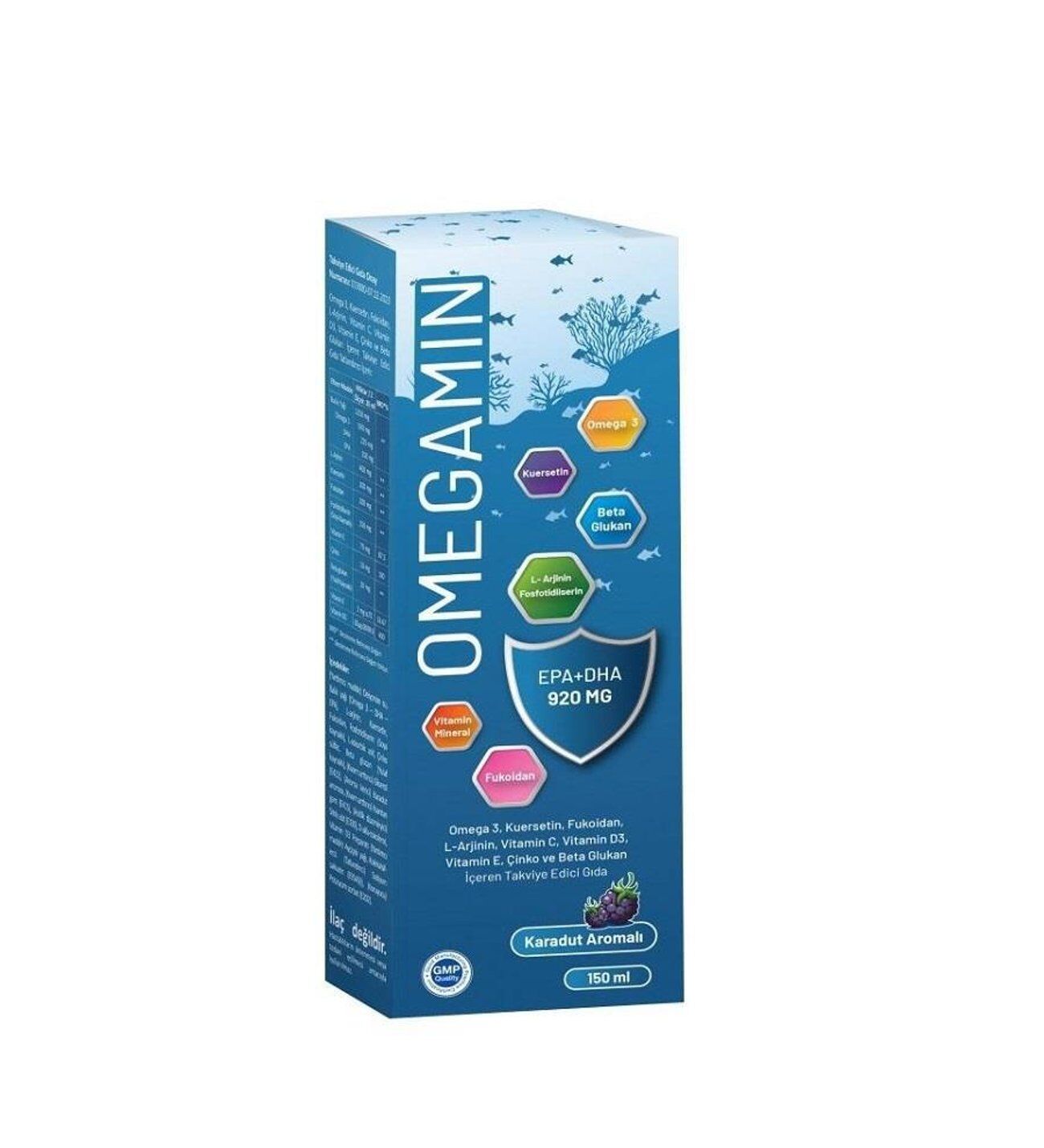 Omegamin Balık Yağı Şurup 150 ml