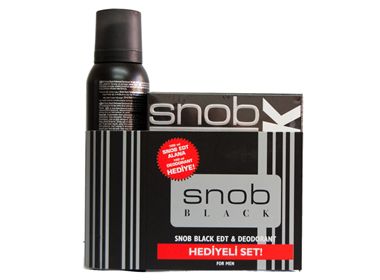Snob Edt 100Ml+Deo Black